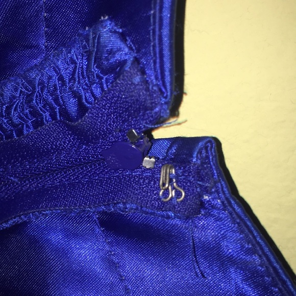 Royal Blue Prom Dress - Picture 6 of 6